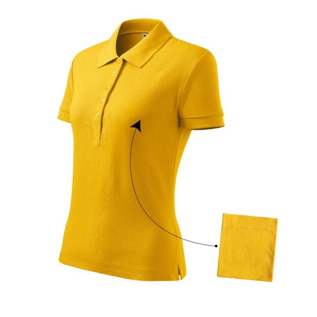 Malfini Cotton W MLI-21304 Yellow Polo Shirt