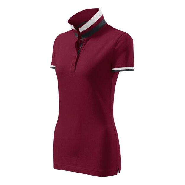Malfini Collar Up W MLI-25786 Garnet Polo Shirt