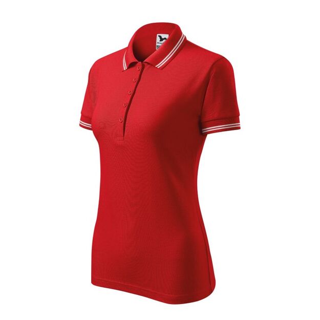 Adler Urban W MLI-22007 red polo shirt