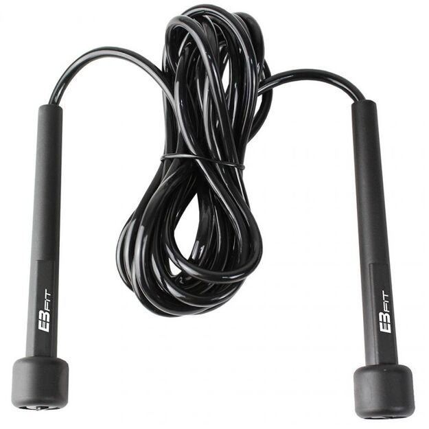 Speed skipping rope Pvc 275cm EB FIT black 581519