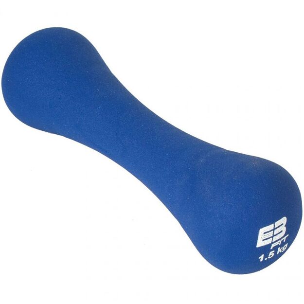 EB FIT neoprene dumbbell 1.5 kg blue 1029245