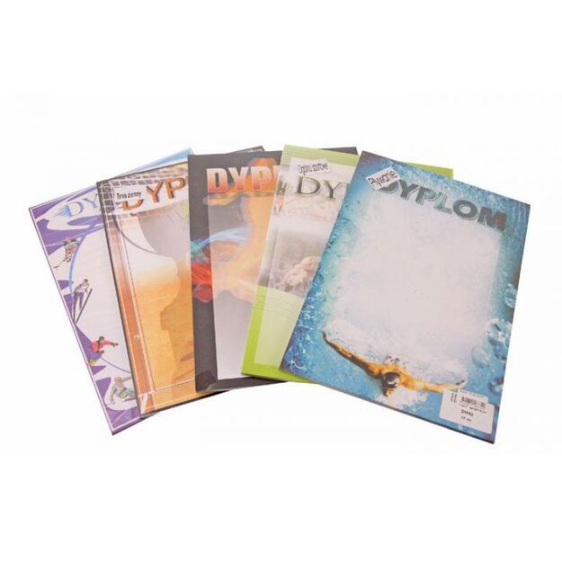 Diploma 25 pcs.