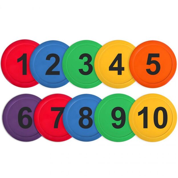 Round parquet marker NO10 set of 10 pcs VRBS-1T010