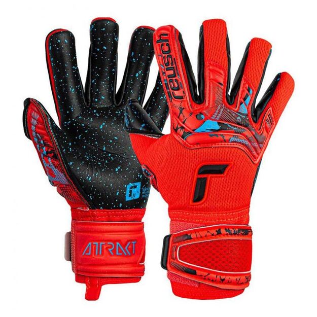 Reusch Attrakt Fusion Guardian Jr Goalkeeper Gloves 5372945-3333
