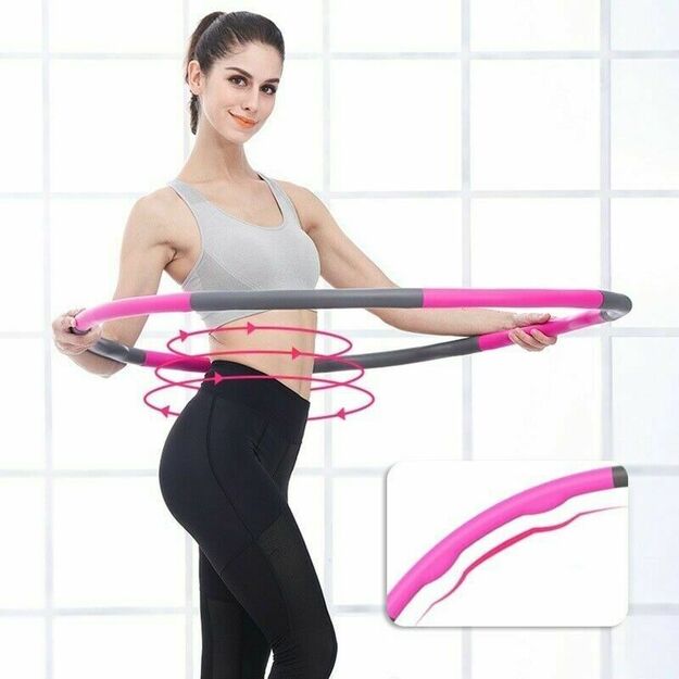 Hula Hoop with massager, foldable, Yakima 100456