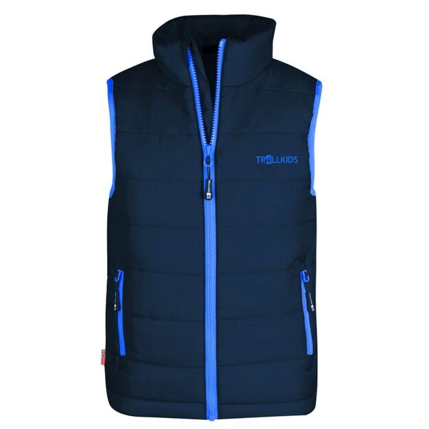 Trollkids Kids Trondheim Vest navy/medium blue (511-117)