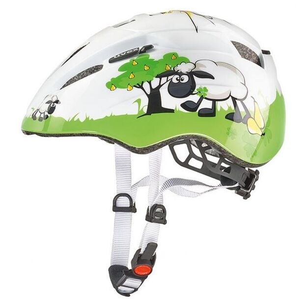 Uvex Kid 2 Kids Bike Helmet White and Green