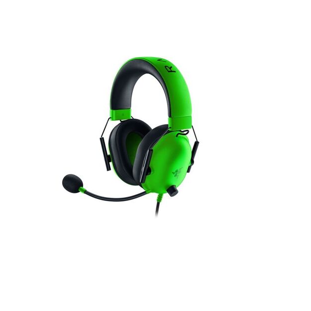 Razer BlackShark V2 X Green Headphones