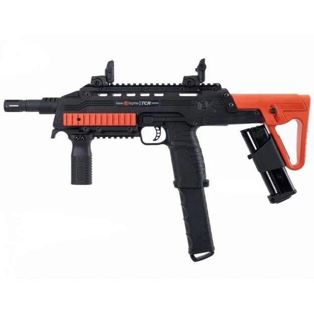 BYRNA TCR Pro rubber and pepper bullet rifle k.68 CO2 12g set TK68402