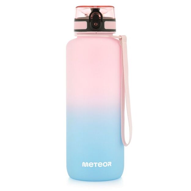 Meteor 1500 ml pink/blue sports bottle