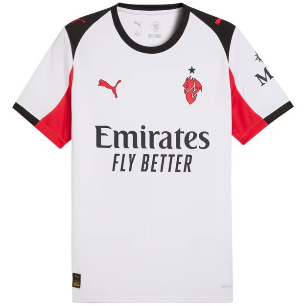Puma AC Milan Away Jersey Replica Men\ s T-Shirt White 779971 02