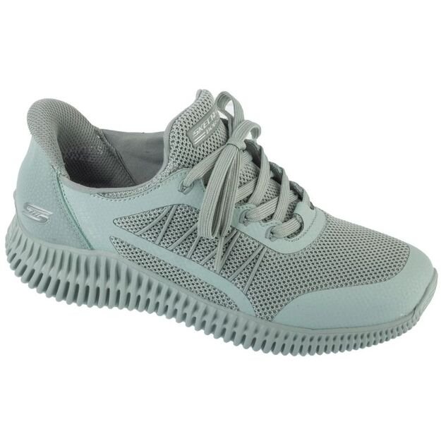Skechers Slip-Ins: Bobs Geo Lite - Divine Pace 117413-SAGE Green 36