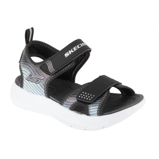 Skechers Microspec-Splash 407034L-BKSL Black 29