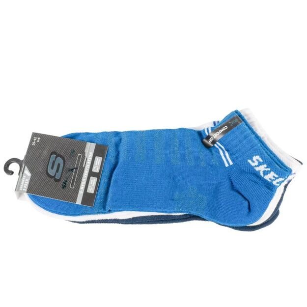 Skechers 3PPK Mesh Ventilation Socks SK43022-5608 White 35-38