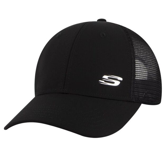 Skechers Sport S Metal Hat Cap SKBB5025-BLK Black One size