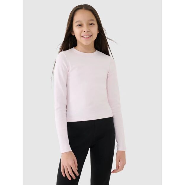 Longsleeve slim smooth girls 4F 4FJRSS25TLONF505-12S