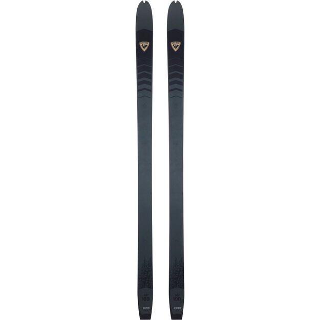 ROSSIGNOL XP 100 Positrack backcountry skis - gray