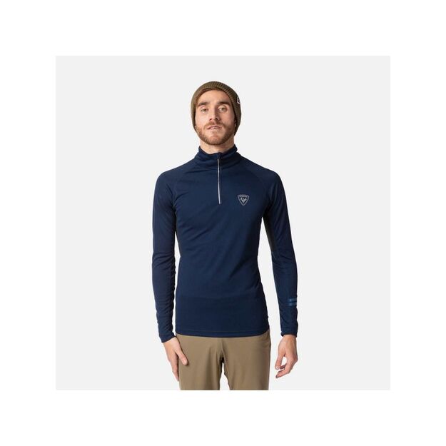Rossignol Poursuite 1/2 Zip Navy T-Shirt