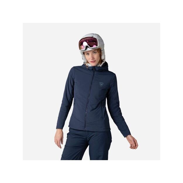 Rossignol W Opside Hoodie Jkt Navy Blue