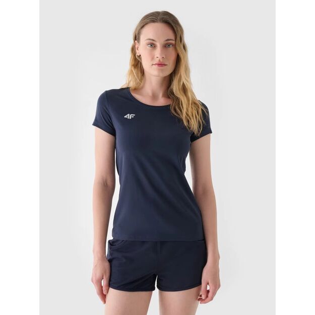 Slim plain women\ s T-shirt 4F NOSH4TSD001B-31S