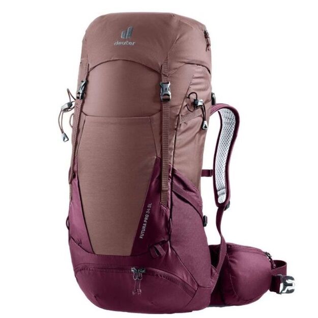 Deuter Futura Pro 38 SL Women\ s Hiking Backpack - Ashrose/Cassis
