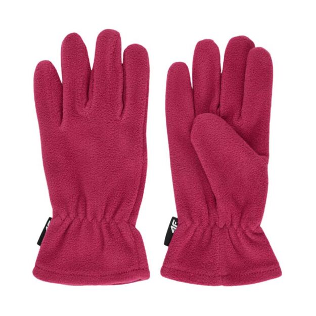 Children\ s gloves 4F CAS U156 pink 4FJWAW25AGLOU156 54S