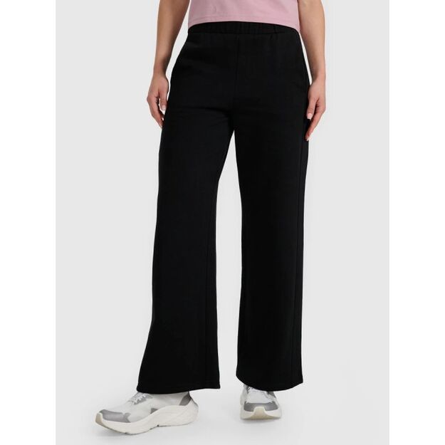 Women\ s wide-leg sweatpants 4F 4FRAW25TTROF1614-20S
