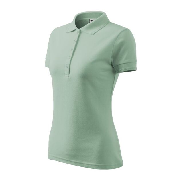 Women\ s Pique Polo Shirt (sage)