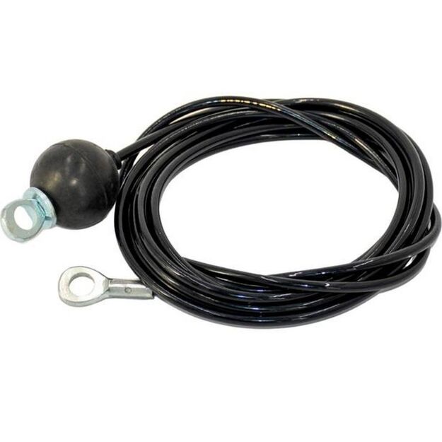 STEEL CABLE FOR ATLAS 192CM EYELET STEEL EYELET RUBBER BUMPER