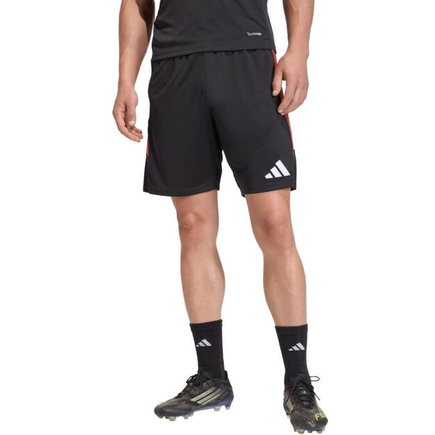 Men\ s adidas Tiro 26 League Training Shorts Black and Red JY9716