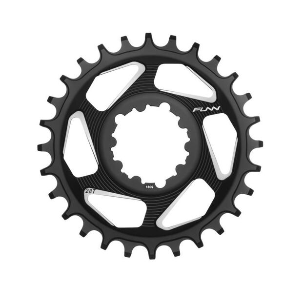 FUNN SOLO DX mechanical chainring black 28T