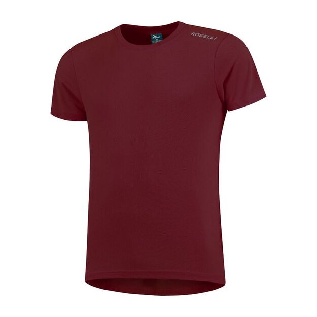 Rogelli PROMOTION burgundy T-shirt S