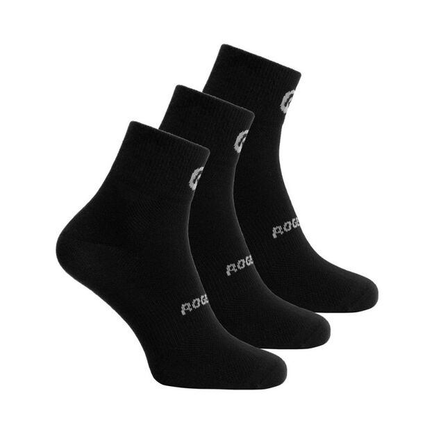Rogelli CORE children\ s socks 3-pack black 27-30