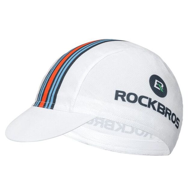 Rockbros cycling cap white