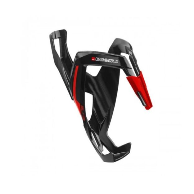 ELITE Custom Race+ Bottle Cage Black/Red