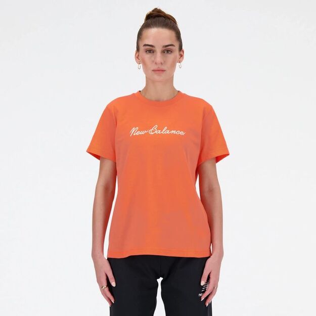 New Balance S/S Script Tee Gfr W WT41909GFR