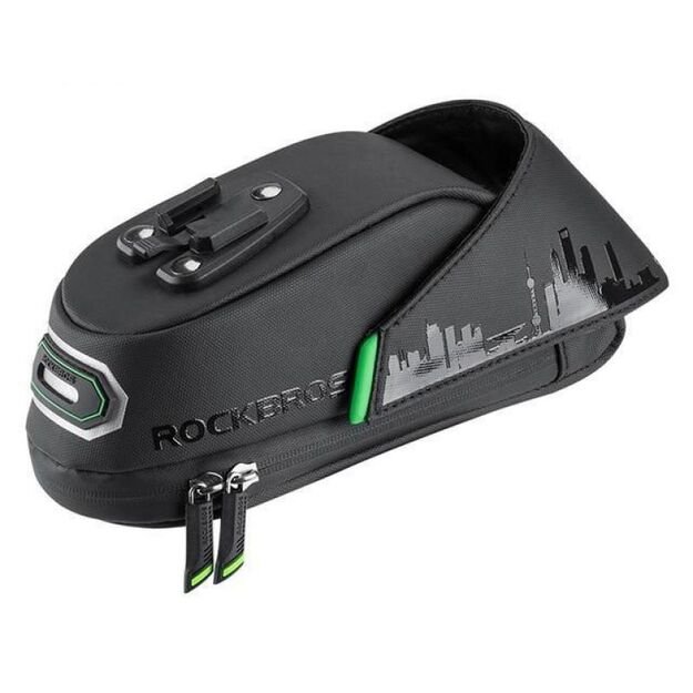 Rockbros Bicycle Saddle Bag Black C27-1