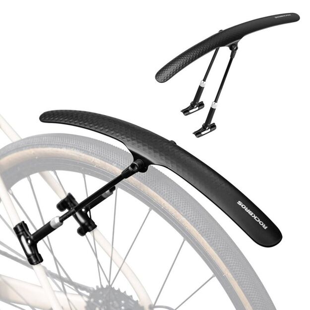 Rockbros Adjustable Bicycle Fender Black FK-891