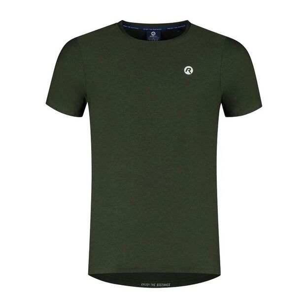 Rogelli ESSENTIAL green XL running shirt