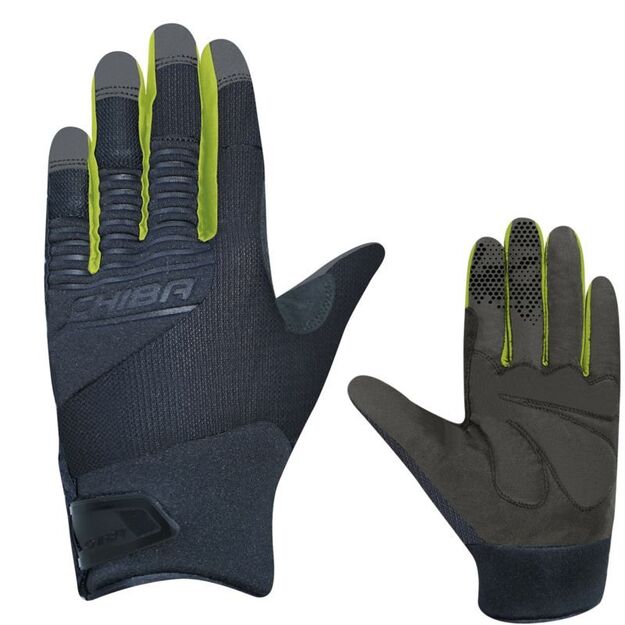 CHIBA BLADE gloves black yellow M