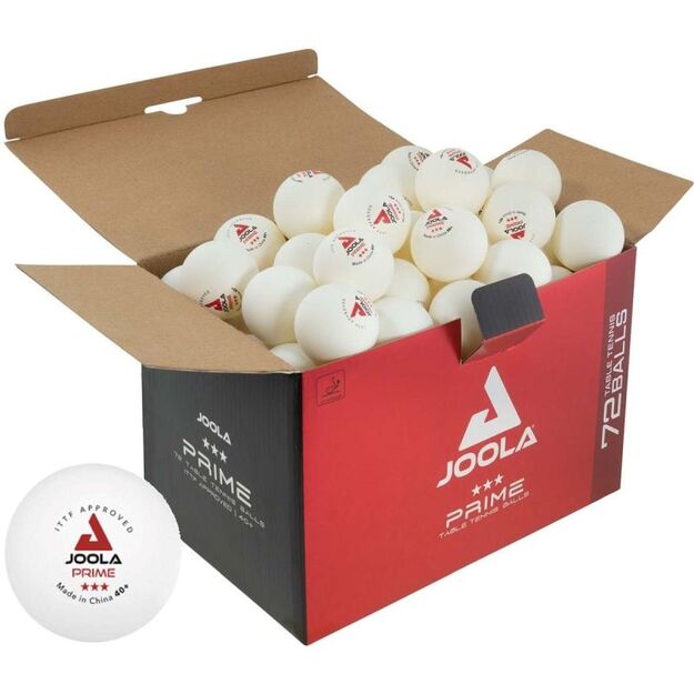 JOOLA PRIME TABLE TENNIS BALLS 72 PCS WHITE
