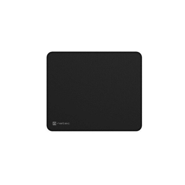 NATEC MOUSE PAD COLORS SERIES OBSIDIAN BLACK 300X250MM NPO-2085