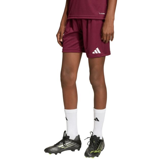 adidas Entrada 26 burgundy kids\  shorts JZ6527