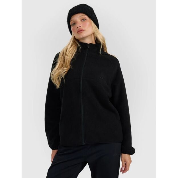 Women\ s oversize stand-up collar fleece 4F 4FRAW25TFLEF450-20S