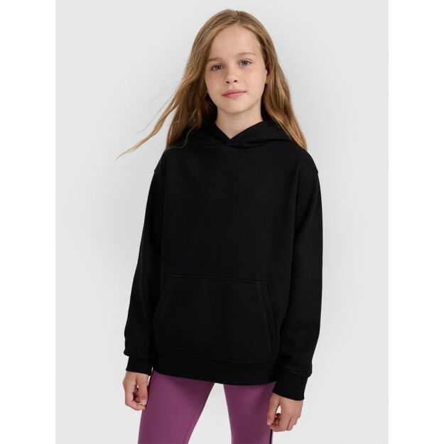 Girls\  sweatshirt with hood, open, 4F 4FJWMM00TSWSF1862-20S