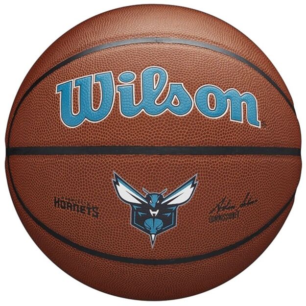 Wilson Team Alliance Charlotte Hornets Basketball Ball WTB3100XBCHA