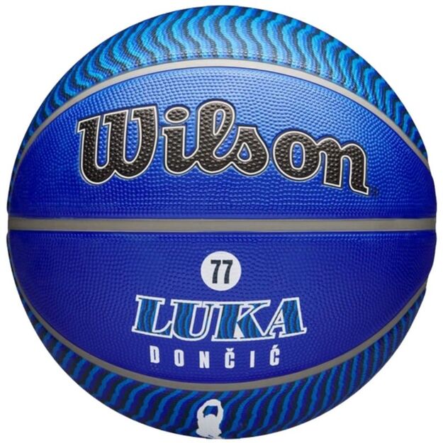 Wilson NBA Player Icon Luka Doncic Outdoor Ball WZ4006401XB