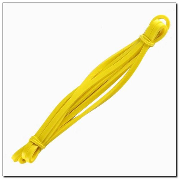 Exercise bands HMS GU05 YELLOW 6.4 x 4.5 x 2080 MM 17-33-020