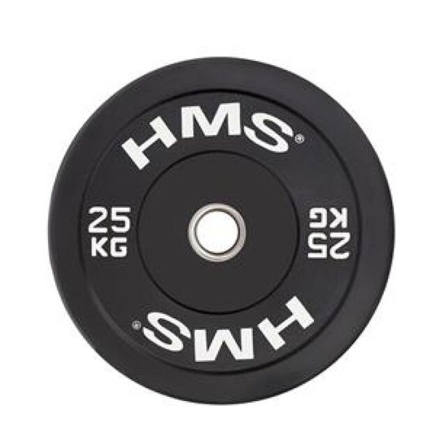 Olympic plate HMS BLACK BUMPER 25 kg BBR25 