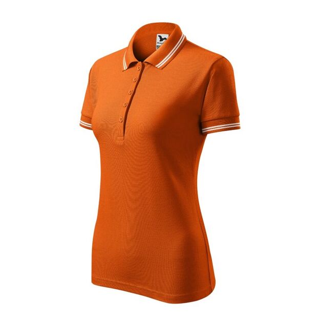 Adler Urban W MLI-22011 orange polo shirt
